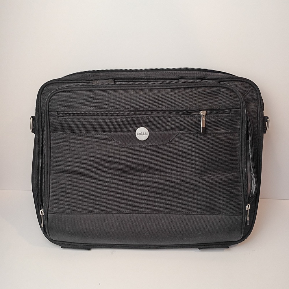 Dell Laptop Briefcase Black Bag fits up to 15.6'' laptop